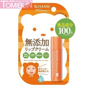 SON DƯỠNG MÔI KISSME CẤP ẨM NGỪA KHÔ RÁP CHO BÉ MOMMY LIP CREAM N 2.5G